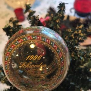 Kristall Kugel "96 Crystal Christmas Ball
